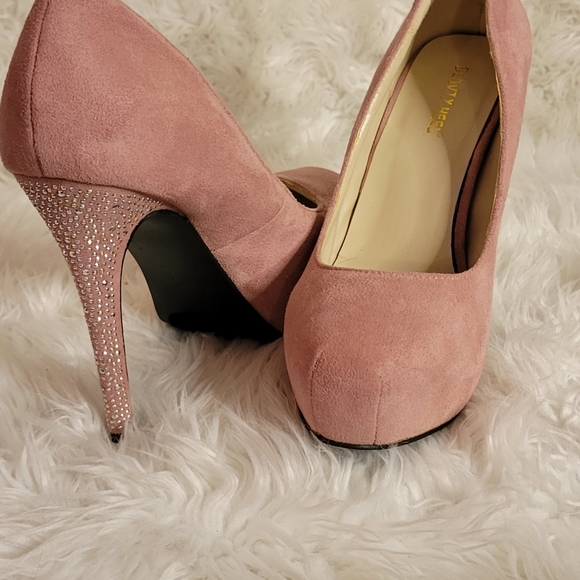 Beauty Heel Blush & Rhinestone - Picture 4 of 8